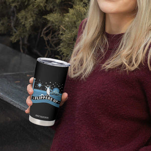 Funny Penguin Resist Tumbler Cup Heard Island Flippers Up I Stand With Penguins TS02 Print Your Wear