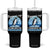 Funny Penguin Resist Tumbler With Handle Flippers Up I Stand With The Penguins TS02 One Size: 40 oz Black Print Your Wear