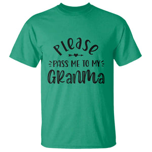 Funny Please Pass Me To My Grandma T Shirt Soon To Be Grandma TS11 Irish Green Print Your Wear