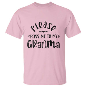 Funny Please Pass Me To My Grandma T Shirt Soon To Be Grandma TS11 Light Pink Print Your Wear
