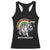 Funny Pride LGBT Racoon Racerback Tank Top I Don't Know Where I'm Going But I'm Gay Rainbow TS11 Black Print Your Wear