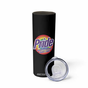 Funny Pride Removes Stubborn Orange Stains Skinny Tumbler LGBTQ Pride Month TS11 Print Your Wear