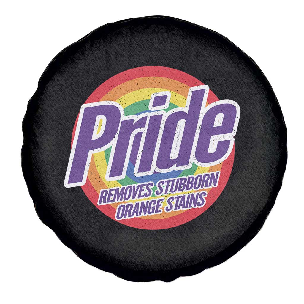 Funny Pride Removes Stubborn Orange Stains Spare Tire Cover LGBTQ Pride Month TS11 Print Your Wear