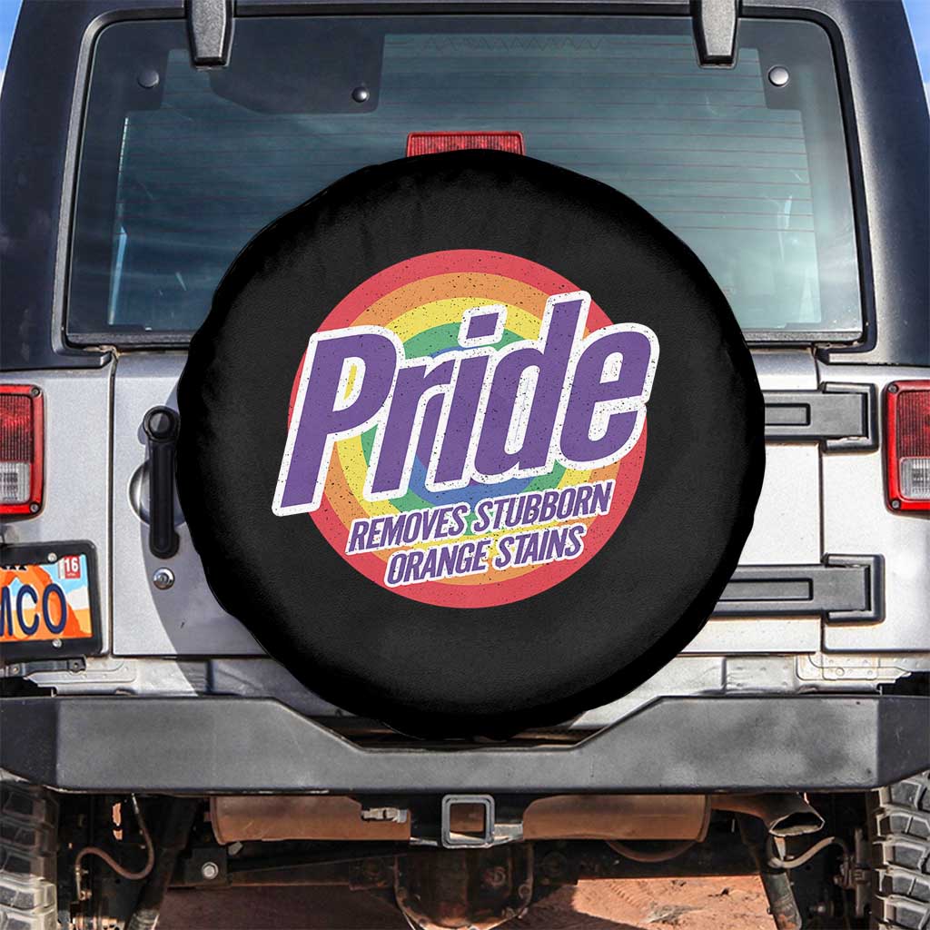 Funny Pride Removes Stubborn Orange Stains Spare Tire Cover LGBTQ Pride Month TS11 No hole Black Print Your Wear