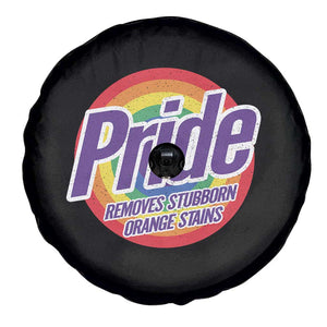 Funny Pride Removes Stubborn Orange Stains Spare Tire Cover LGBTQ Pride Month TS11 Print Your Wear