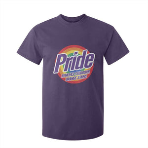 Funny Pride Removes Stubborn Orange Stains T Shirt For Kid LGBTQ Pride Month TS11 Purple Print Your Wear