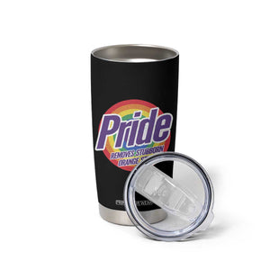 Funny Pride Removes Stubborn Orange Stains Tumbler Cup LGBTQ Pride Month TS11 Print Your Wear