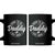 Funny Promoted To Daddy 2025 Coffee Mug Newborn Vintage American Flag Baby Footprint TS11 Black Print Your Wear