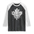 Funny Proud Canadian Canada Day 1867 Raglan Shirt Vintage Maple Leaf TS11 Black White Print Your Wear