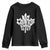 Funny Proud Canadian Canada Day 1867 Youth Sweatshirt Vintage Maple Leaf TS11 Black Print Your Wear