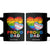 Funny Proud Dad LGBTQ Coffee Mug LGBT Transgender Flag Heart Fathers Day TS11 Black Print Your Wear