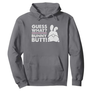 Funny Rabbit Guess What Bunny Butt Hoodie TS11 Charcoal Print Your Wear
