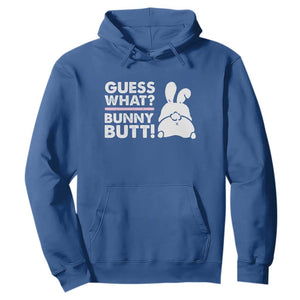 Funny Rabbit Guess What Bunny Butt Hoodie TS11 Royal Blue Print Your Wear