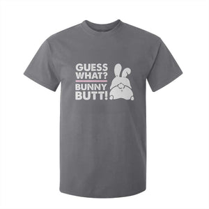 Funny Rabbit Guess What Bunny Butt T Shirt For Kid TS11 Charcoal Print Your Wear