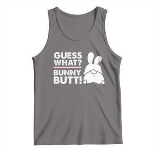 Funny Rabbit Guess What Bunny Butt Tank Top TS11 Deep Heather Print Your Wear