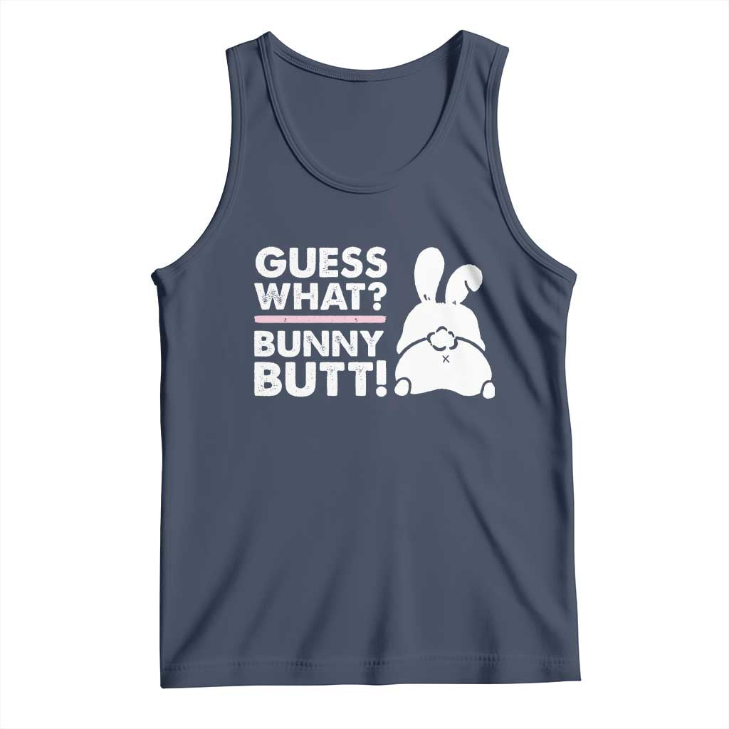 Funny Rabbit Guess What Bunny Butt Tank Top TS11 Navy Print Your Wear