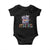 Funny Racoon Pride Baby Onesie Wake Up Sluts It Is Time To Sin LGBTQ Rainbow Flag TS10 Black Print Your Wear