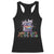 Funny Racoon Pride Racerback Tank Top Wake Up Sluts It Is Time To Sin LGBTQ Rainbow Flag TS10 Black Print Your Wear