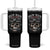 Funny Rad Dad Society Tumbler With Handle Dad Life Skull Snake Fathers Day TS11 One Size: 40 oz Black Print Your Wear
