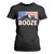 Funny Red White And Booze T Shirt For Women 4th Of July Beer American Flag TS11 Black Print Your Wear
