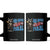 Funny Red White And Feral Coffee Mug Raccoon 4th of July Patriotic TS11 Black Print Your Wear