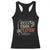 Funny Reel Cool Peepaw Racerback Tank Top Fishing Grandpa Fisherman Father's Day TS11 Black Print Your Wear