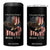 Funny Rejecting Kings Since 1776 4 in 1 Can Cooler Tumbler Vintage American Flag Bald Eagle TS11 One Size: 16 oz Black Print Your Wear