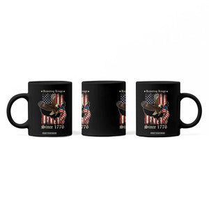 Funny Rejecting Kings Since 1776 Coffee Mug Vintage American Flag Bald Eagle TS11 Print Your Wear