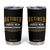 Funny Retired Under New Management See Daughter For Details Tumbler Cup Dad Mom Retirement TS11 Black Print Your Wear