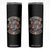 Funny Right to Bare Arms Founding Fathers Skinny Tumbler 4th of July Patriotic Celebrations TS10 Black Print Your Wear