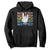 Funny Rock The Test Teacher Testing Day Hoodie Rock And Roll Hand Sign TS11 Black Print Your Wear