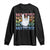 Funny Rock The Test Teacher Testing Day Long Sleeve Shirt Rock And Roll Hand Sign TS11 Black Print Your Wear