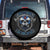 Funny Scottish Viking Spare Tire Cover Scottish To The Bone Vintage Scottish Lion Rampant Flag Skull TS11 No hole Black Print Your Wear