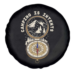 Funny Scout Camping Spare Tire Cover Camper Is Intents Compass Hiking Outdoors Adventure TS02 Print Your Wear