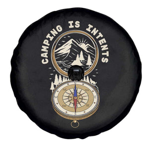 Funny Scout Camping Spare Tire Cover Camper Is Intents Compass Hiking Outdoors Adventure TS02 Print Your Wear