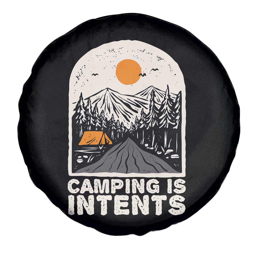 Funny Scout Camping Spare Tire Cover Camping Is Intents Hiking Outdoors Adventure TS02 Print Your Wear
