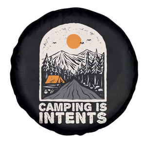 Funny Scout Camping Spare Tire Cover Camping Is Intents Hiking Outdoors Adventure TS02 Print Your Wear