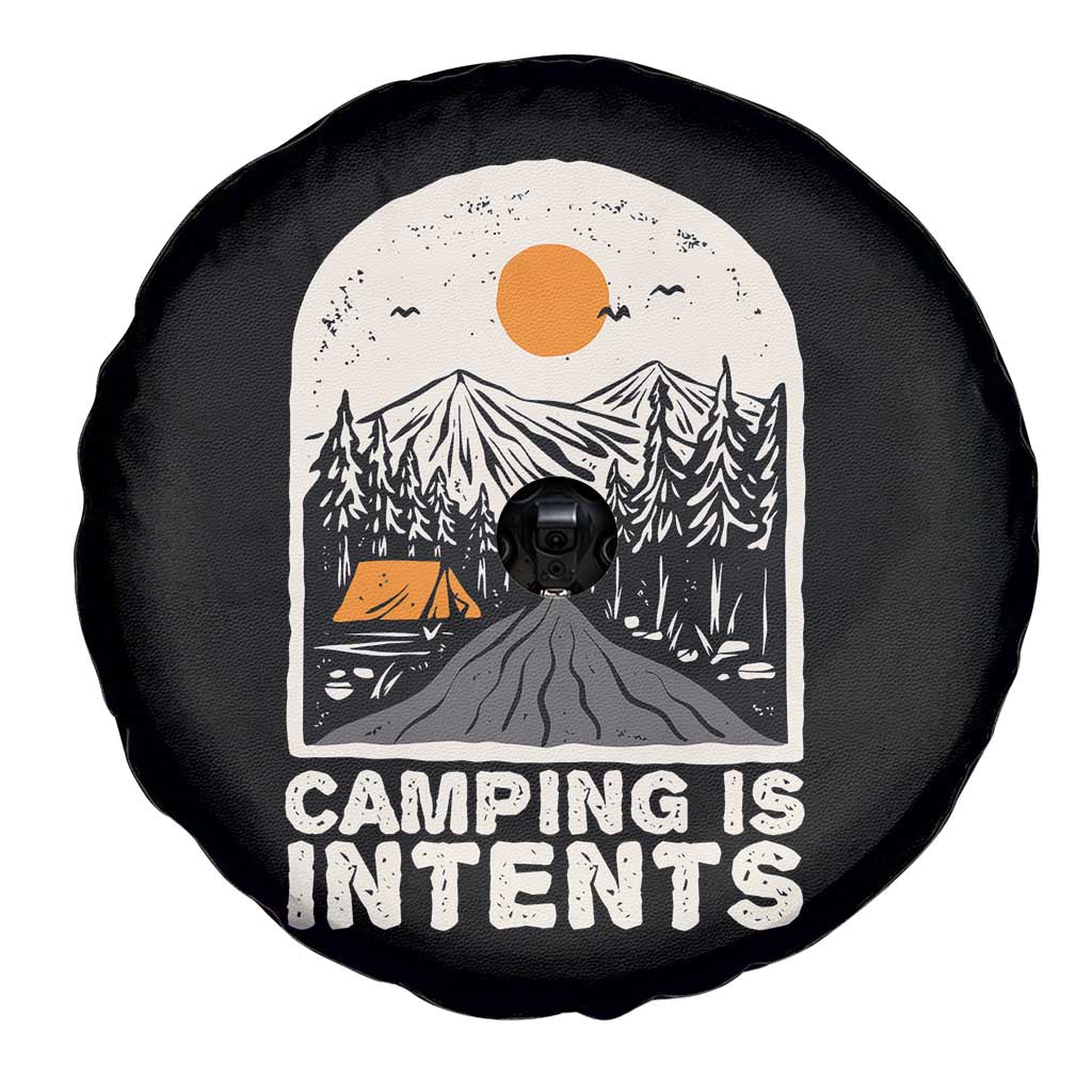 Funny Scout Camping Spare Tire Cover Camping Is Intents Hiking Outdoors Adventure TS02 Print Your Wear