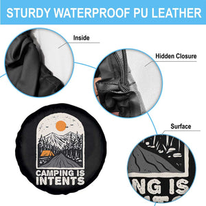 Funny Scout Camping Spare Tire Cover Camping Is Intents Hiking Outdoors Adventure TS02 Print Your Wear