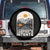 Funny Scout Camping Spare Tire Cover Camping Is Intents Hiking Outdoors Adventure TS02 No hole Black Print Your Wear