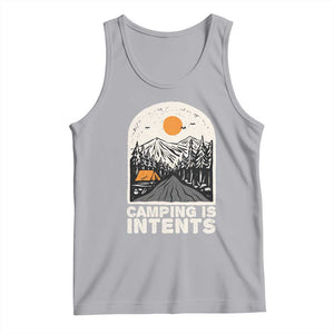 Funny Scout Camping Tank Top Camping Is Intents Hiking Outdoors Adventure TS02 Athletic Heather Print Your Wear
