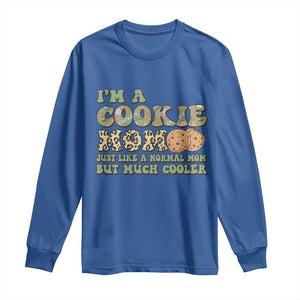 Funny Scout Girl Mom Long Sleeve Shirt I'm A Cookie Mom Cookie Dealer Troop Leader TS02 Royal Blue Print Your Wear