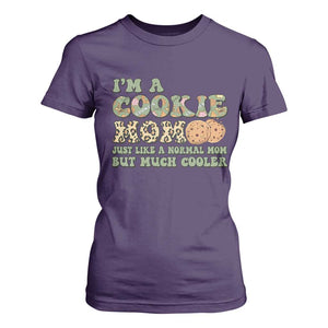 Funny Scout Girl Mom T Shirt For Women I'm A Cookie Mom Cookie Dealer Troop Leader TS02 Purple Print Your Wear