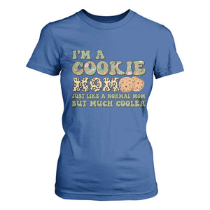 Funny Scout Girl Mom T Shirt For Women I'm A Cookie Mom Cookie Dealer Troop Leader TS02 Royal Blue Print Your Wear