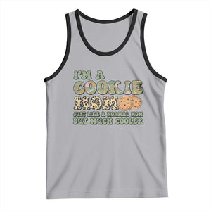 Funny Scout Girl Mom Tank Top I'm A Cookie Mom Cookie Dealer Troop Leader TS02 Athletic Heather Black Print Your Wear