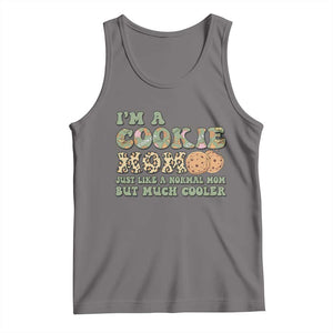Funny Scout Girl Mom Tank Top I'm A Cookie Mom Cookie Dealer Troop Leader TS02 Deep Heather Print Your Wear