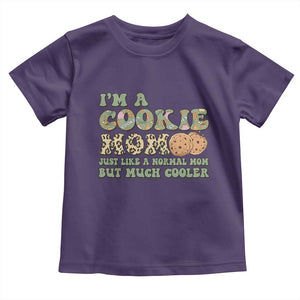 Funny Scout Girl Mom Toddler T Shirt I'm A Cookie Mom Cookie Dealer Troop Leader TS02 Purple Print Your Wear