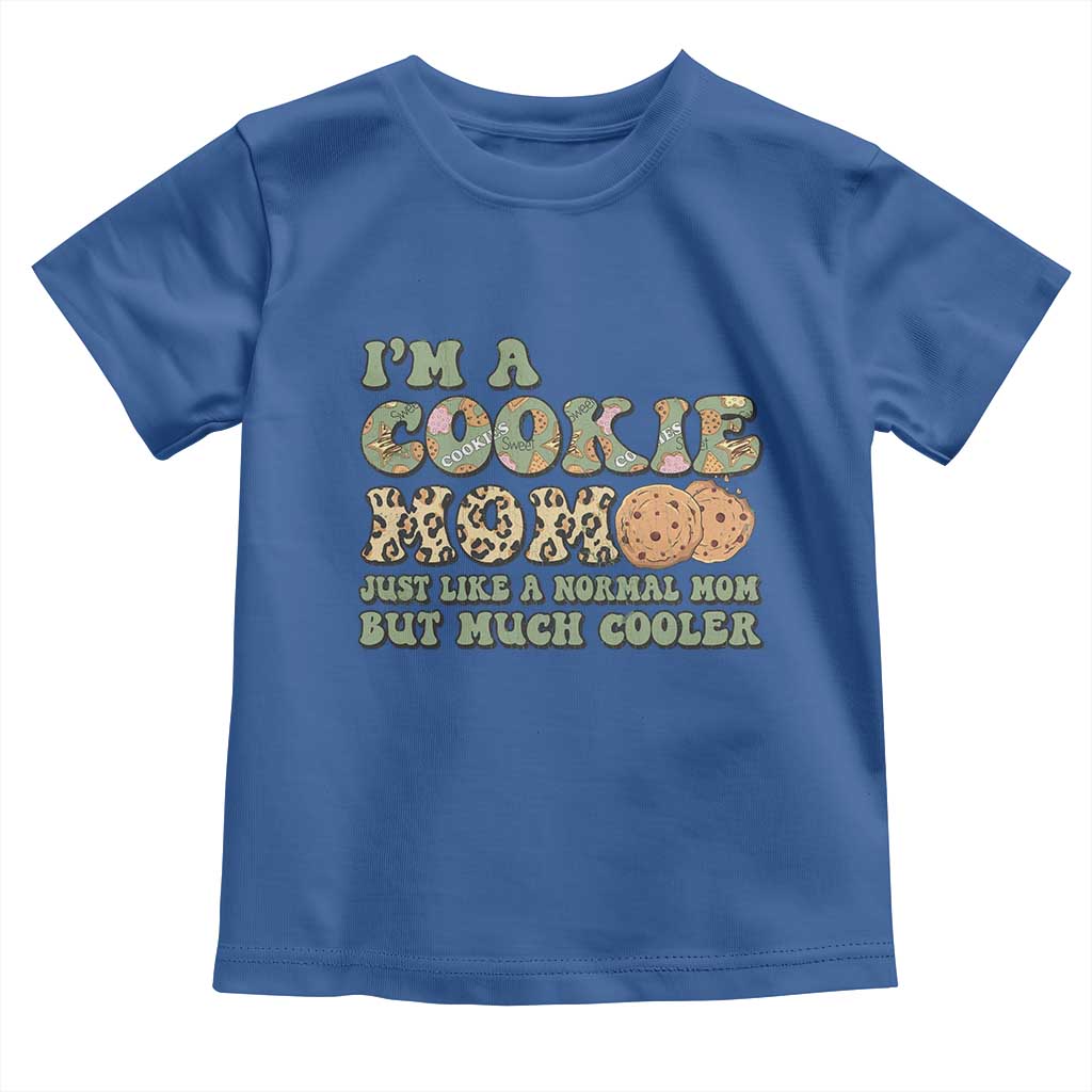 Funny Scout Girl Mom Toddler T Shirt I'm A Cookie Mom Cookie Dealer Troop Leader TS02 Royal Blue Print Your Wear