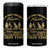 Funny Scouting Adventure 4 in 1 Can Cooler Tumbler Doing What Your Scout Leader Told You To Do Camping Outdoors TS02 One Size: 16 oz Black Print Your Wear