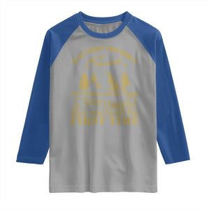 Funny Scouting Adventure Raglan Shirt Doing What Your Scout Leader Told You To Do Camping Outdoors TS02 Sport Gray Royal Print Your Wear